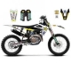 Kit delle grafiche Rockstar cross